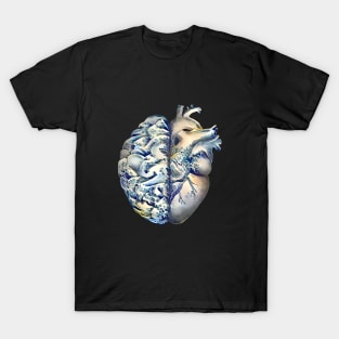 Big wave style, Right balance between head and brain or heart and feeling T-Shirt